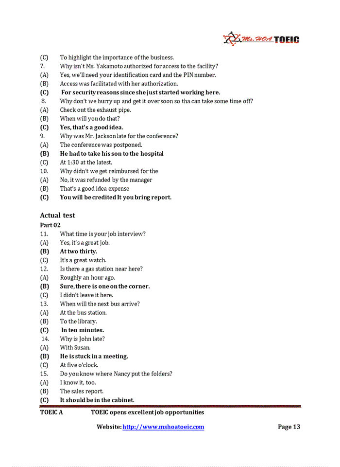 image for page Question & Response