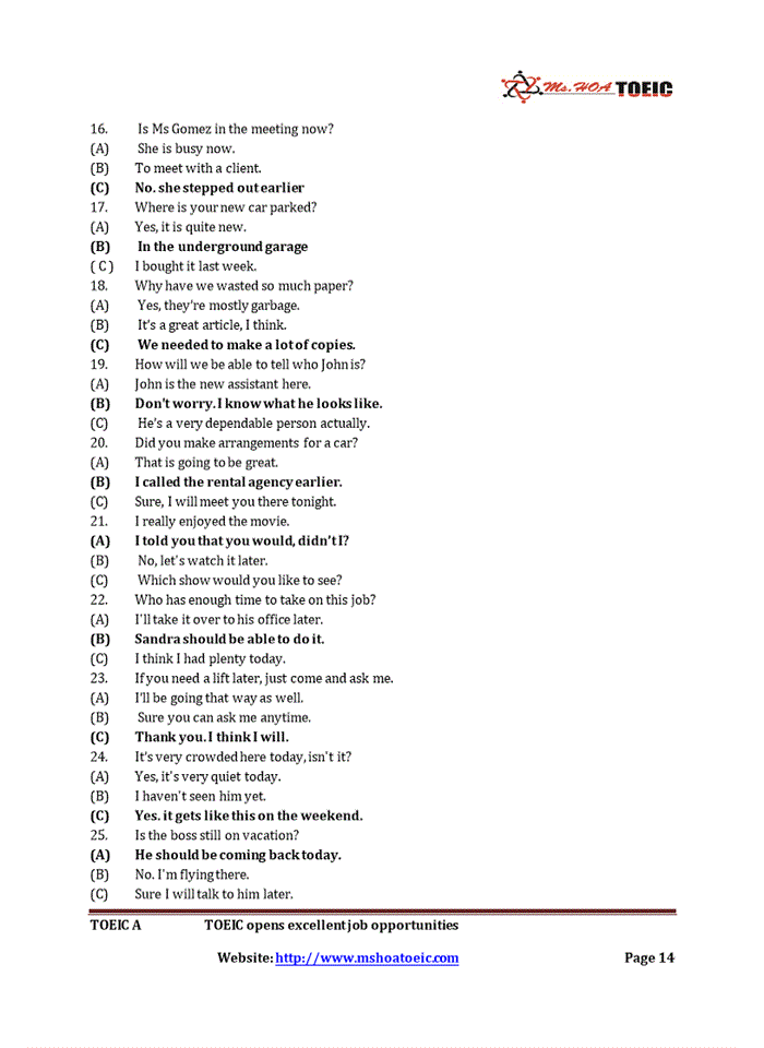 image for page Question & Response