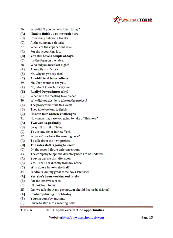 image for page Question & Response