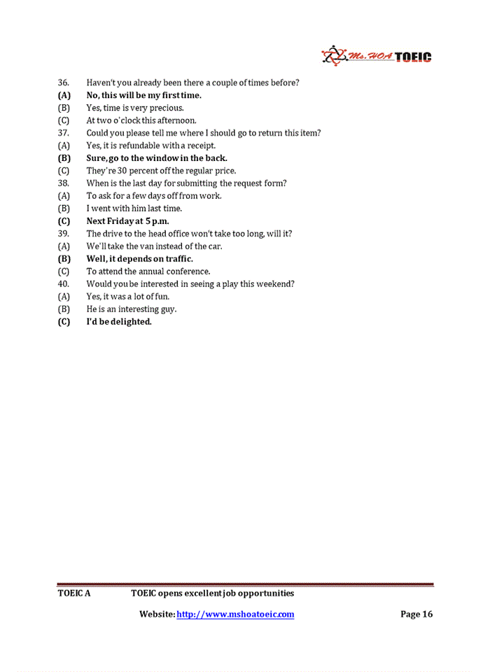 image for page Question & Response