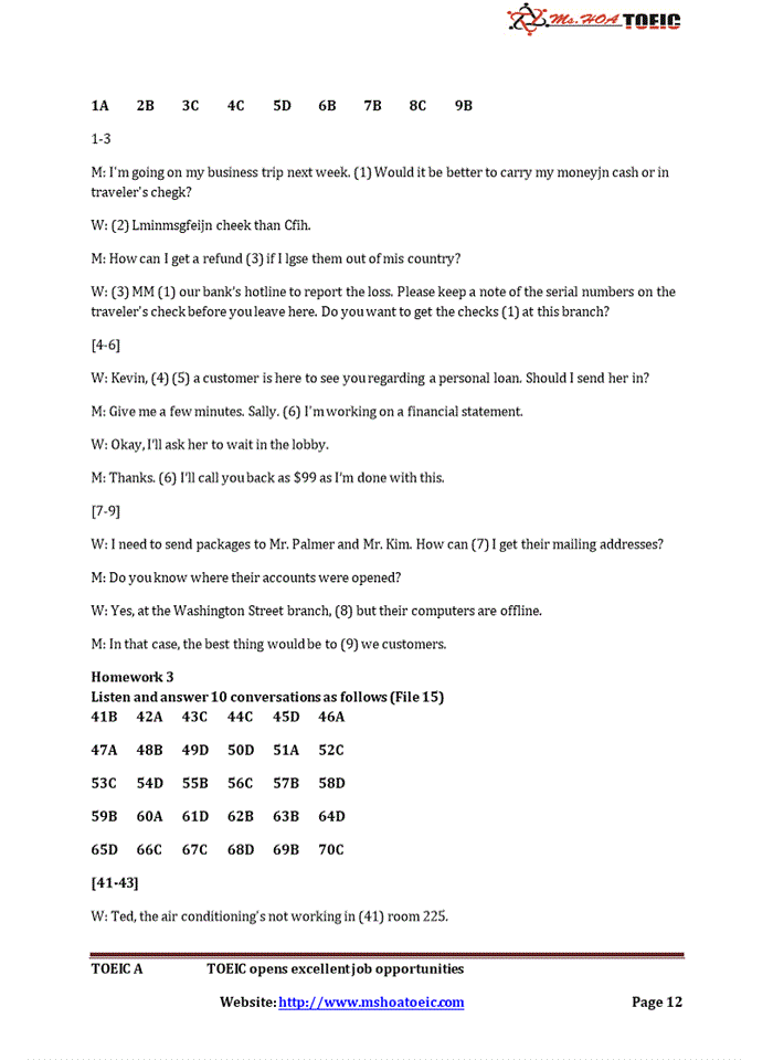 image for page Short conversation – Activity Question