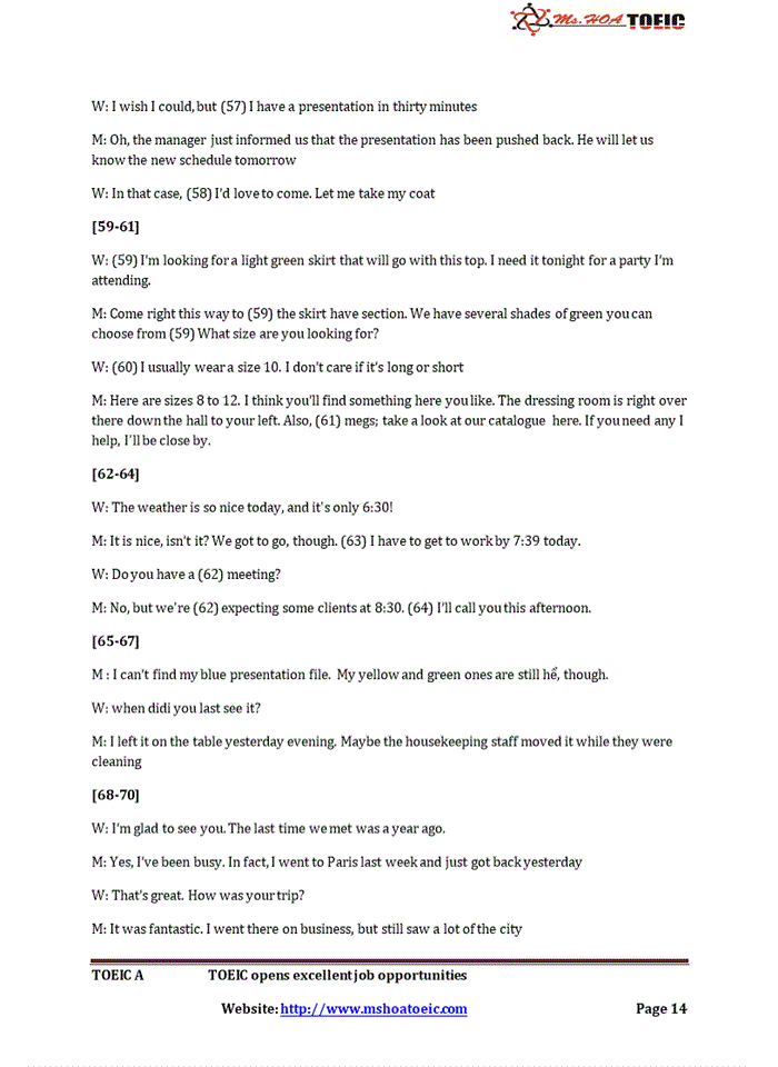 image for page Short conversation – Activity Question