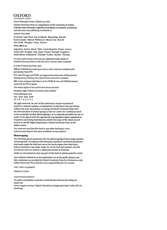 image for page Tactics for toeic test 2