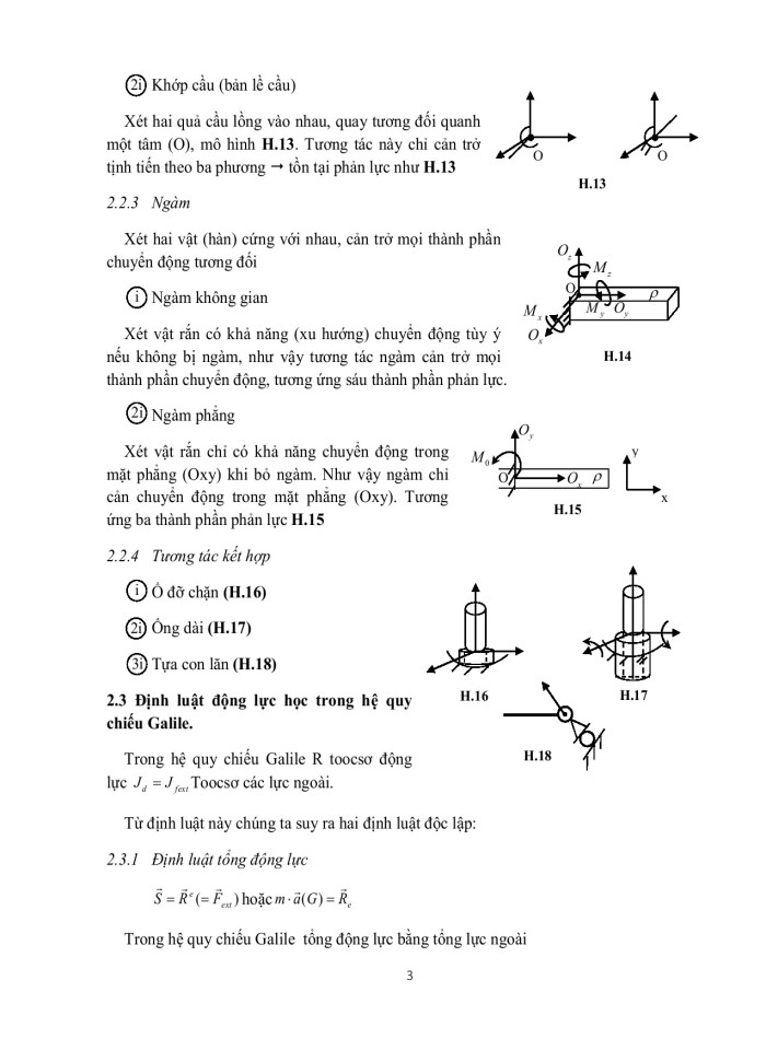 image for page Động lực học hệ chất