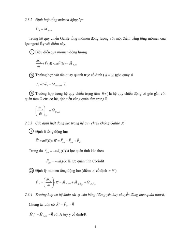 image for page Động lực học hệ chất