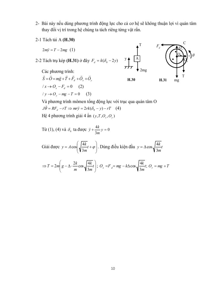image for page Động lực học hệ chất