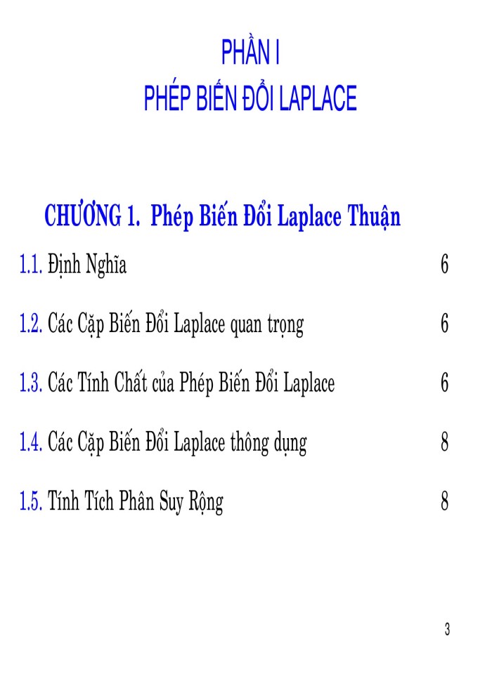 Phếp biến đổi Laplace