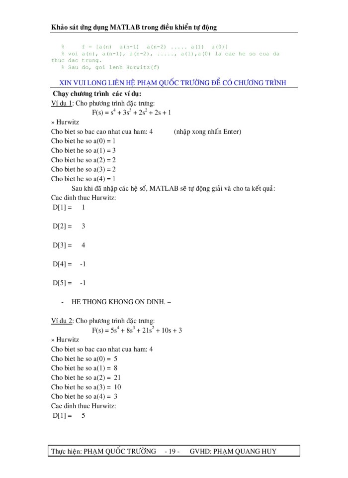 image for page Các lệnh mastlap trong điều khiển tự động
