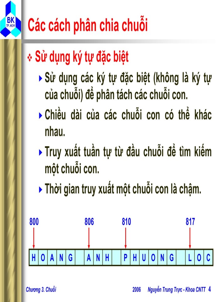 Chuỗi trong ngôn ngữ C