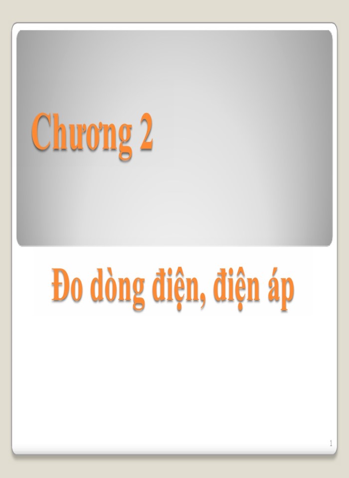 image for page Đo dòng điện và điện áp
