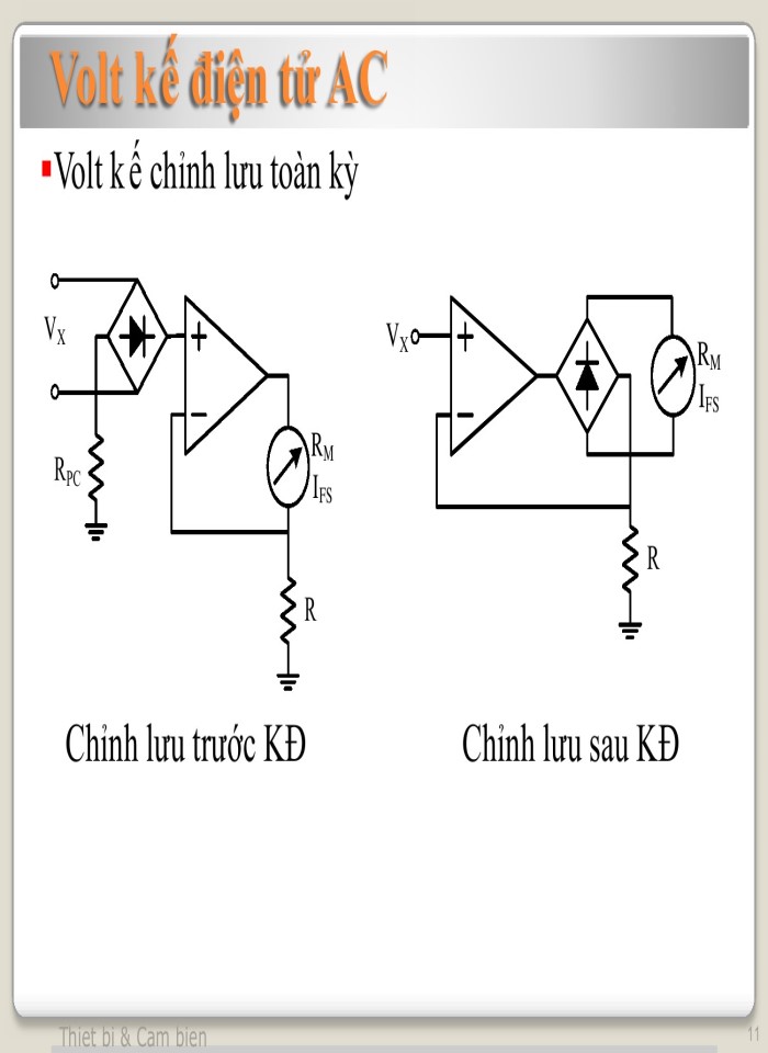 image for page Volt kế điện tử dùng OP-AMP