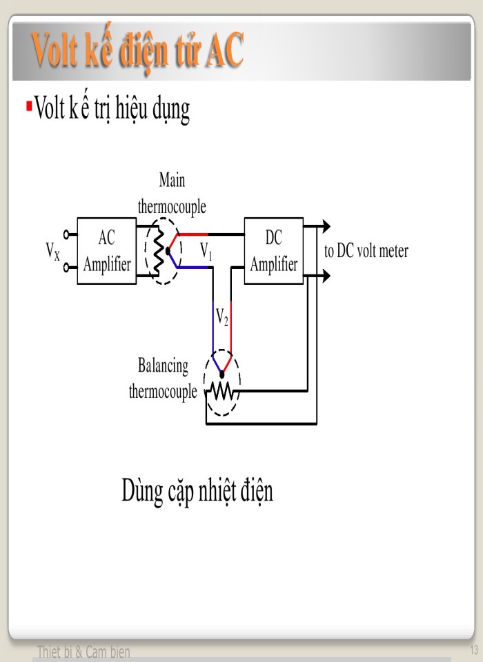 image for page Volt kế điện tử dùng OP-AMP