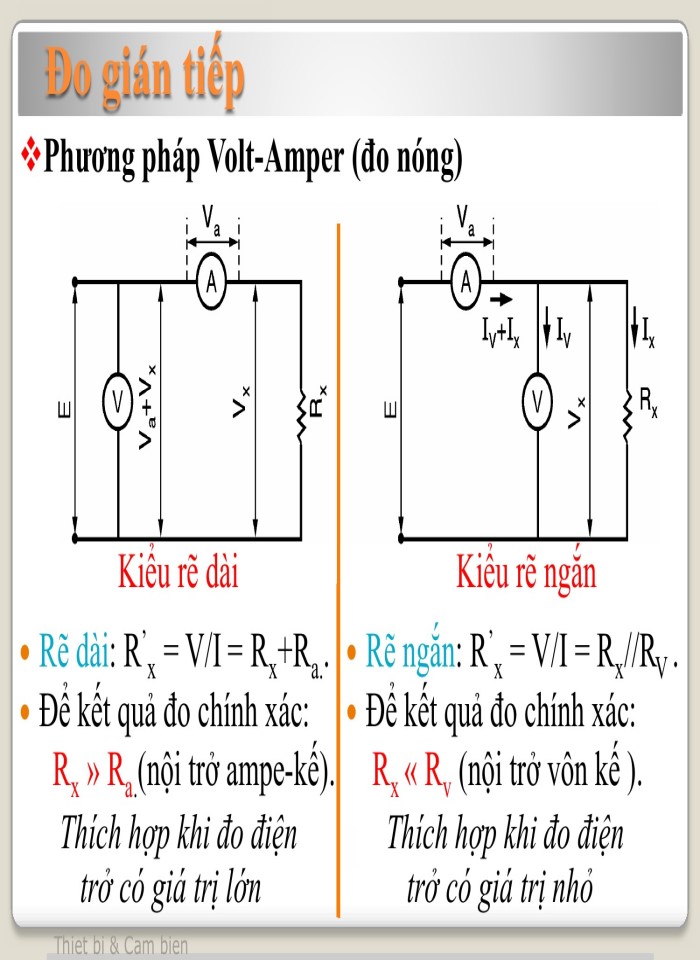 Đo điện trở