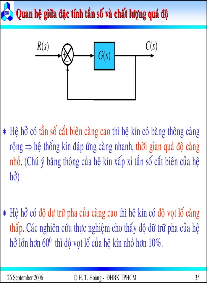 image for page Đánh giá chất lượng hệ thống
