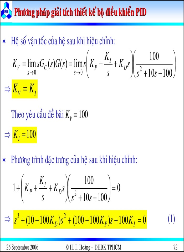 image for page Thiết kế hệ thống điều khiển liên tục