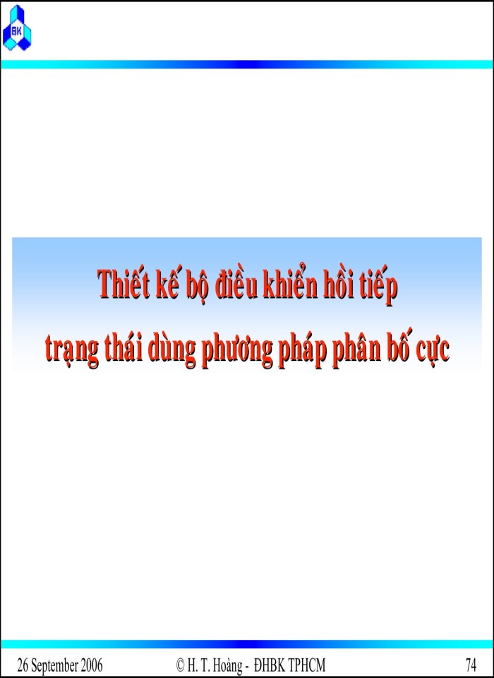 image for page Thiết kế hệ thống điều khiển liên tục