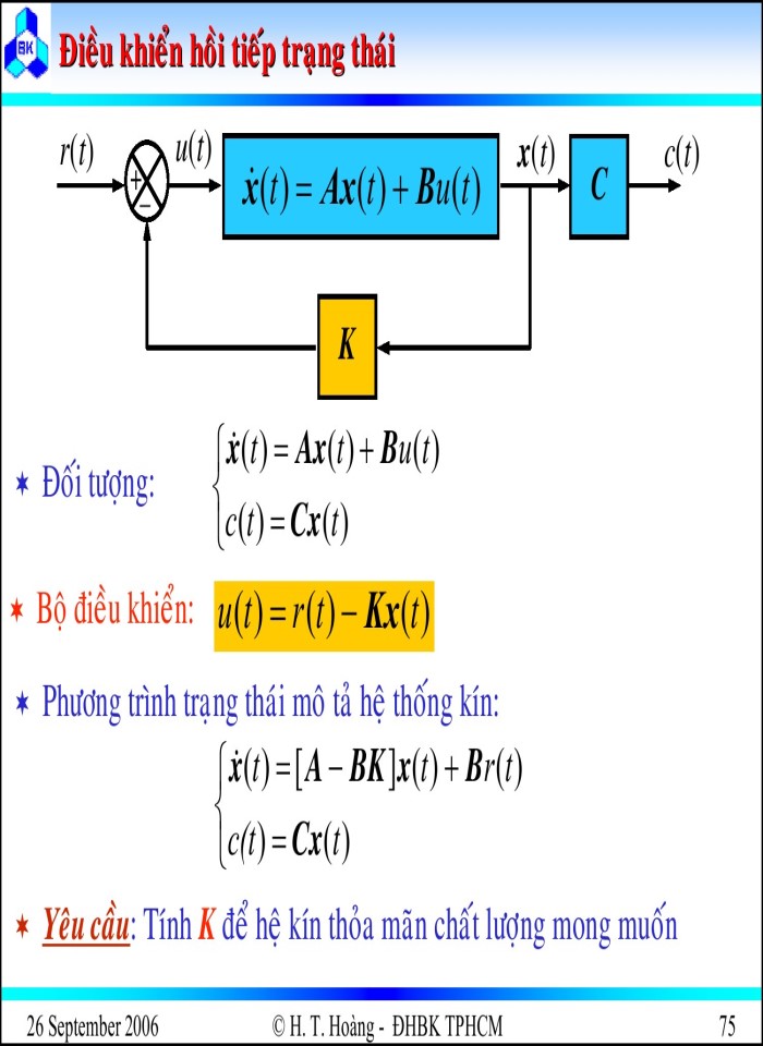 image for page Thiết kế hệ thống điều khiển liên tục