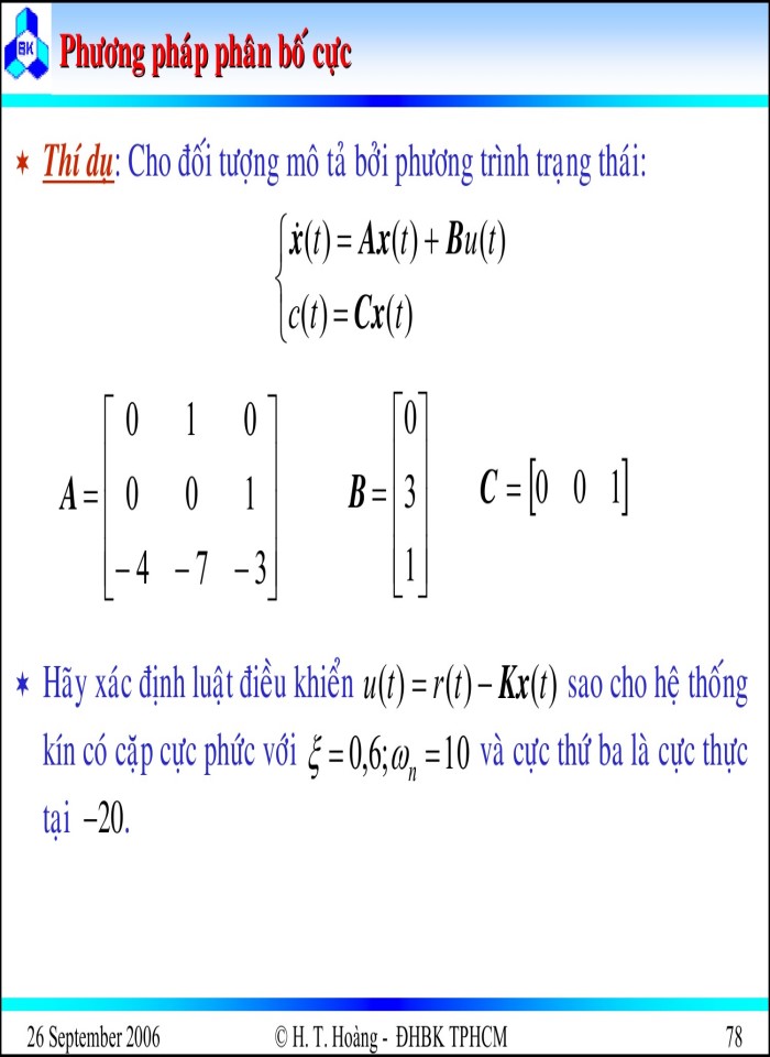 image for page Thiết kế hệ thống điều khiển liên tục