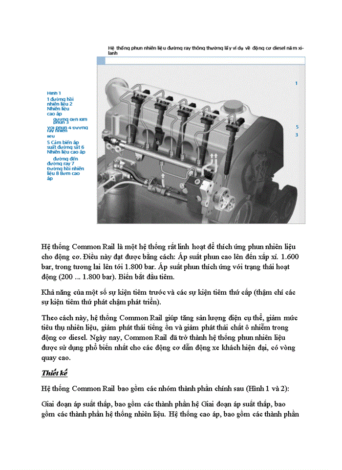 image for page Hệ thống nhiên liệu Common Rail