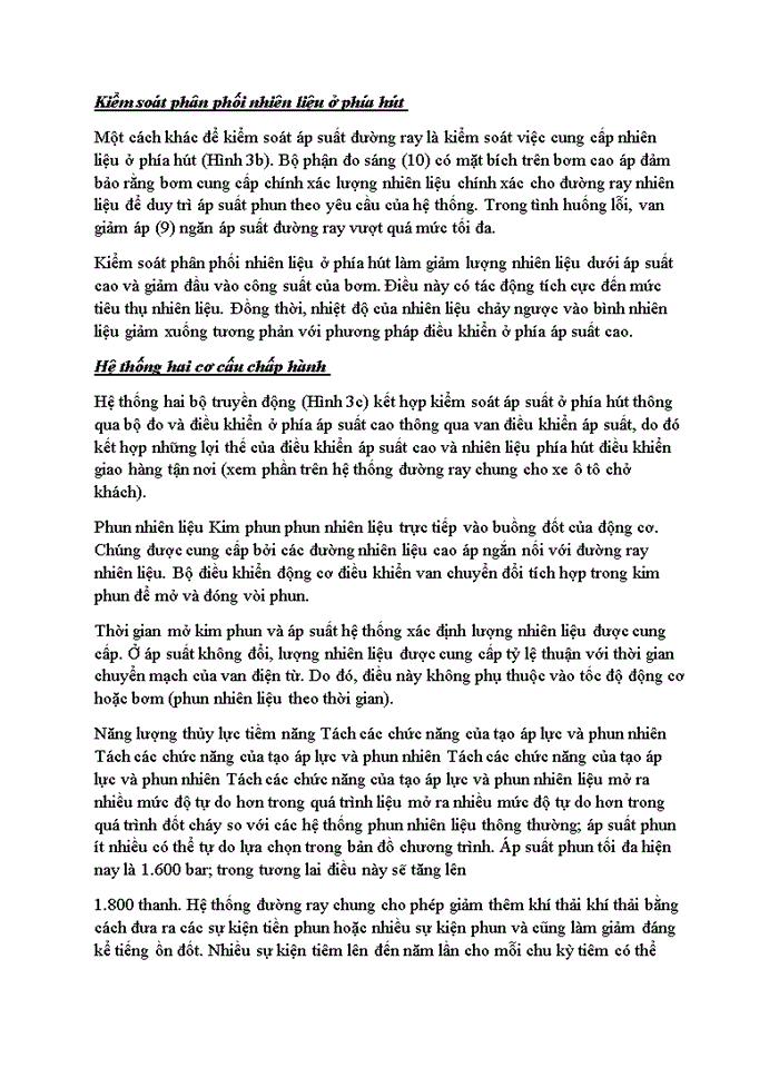 image for page Hệ thống nhiên liệu Common Rail