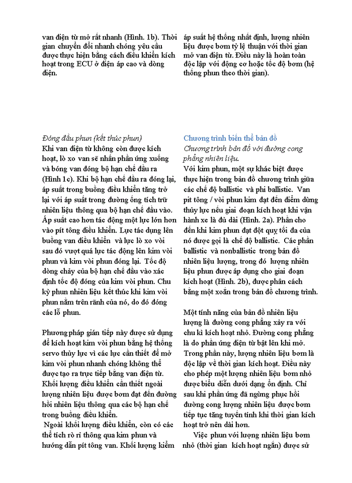 image for page Hệ thống nhiên liệu Common Rail