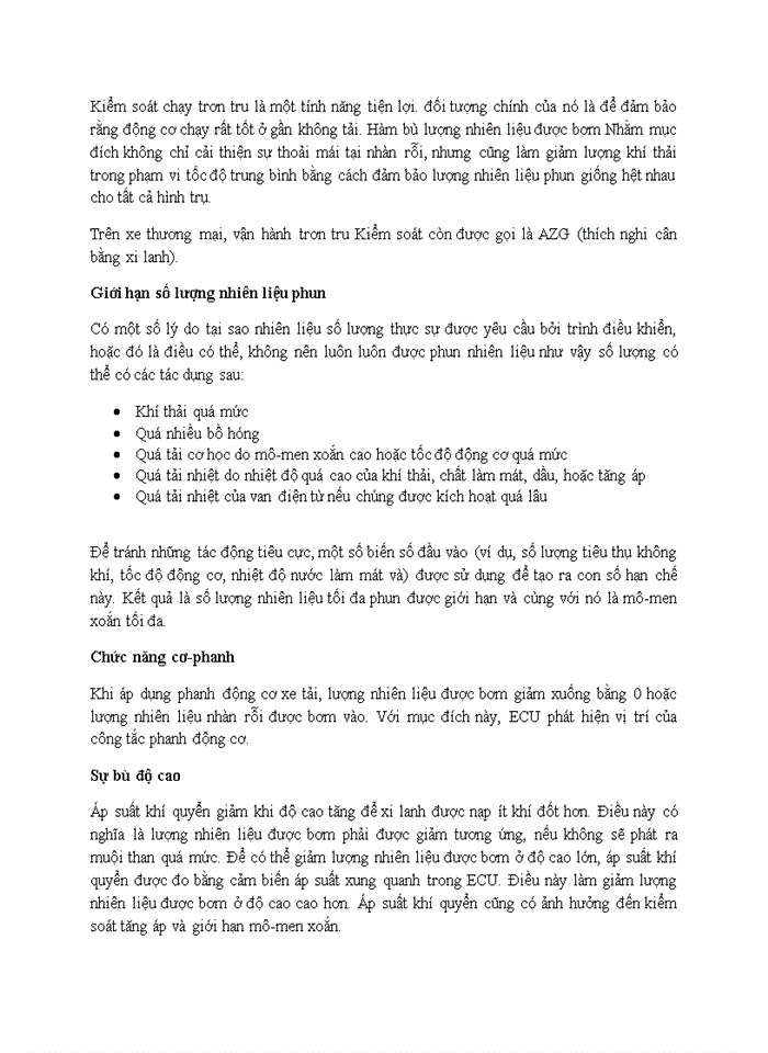 image for page Hệ thống nhiên liệu Common Rail