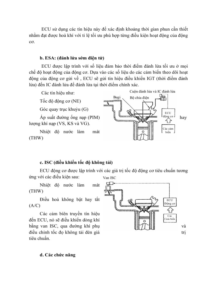 Các hệ thống cơ điện tử trên ô tô