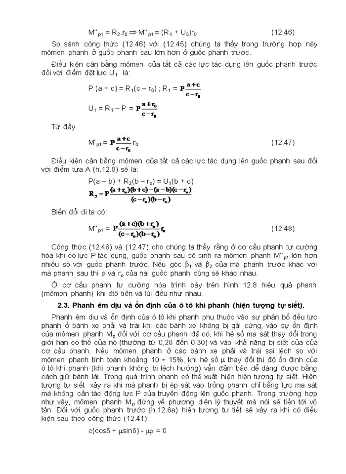 image for page Hệ thống phanh