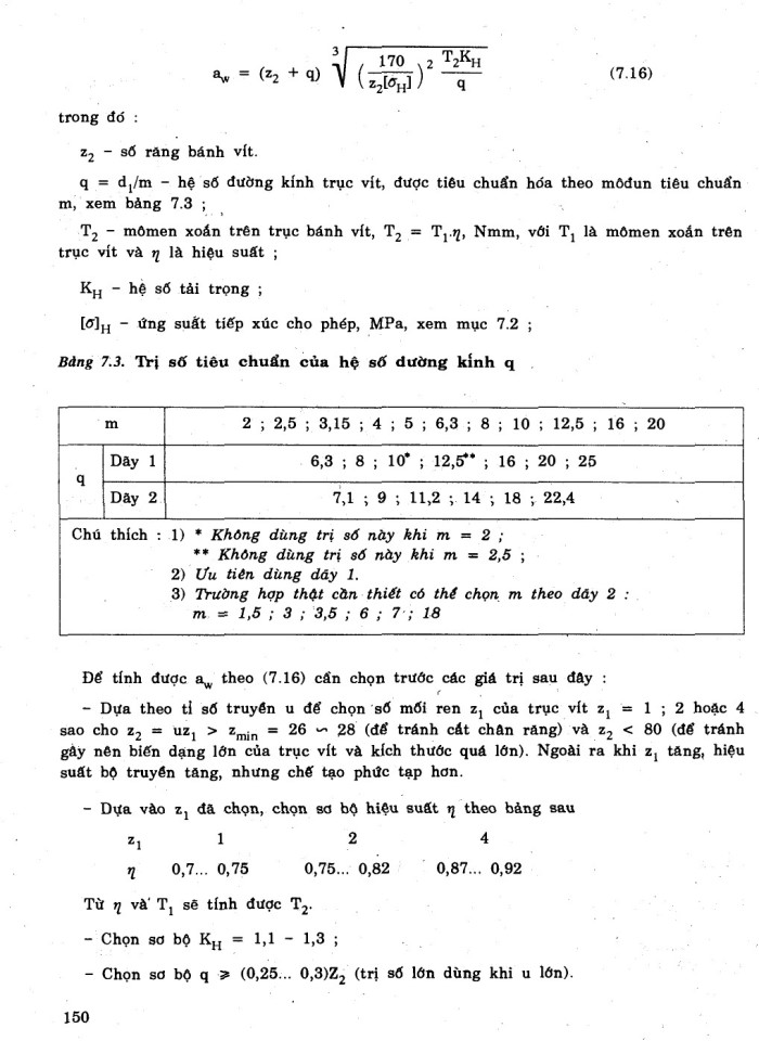 image for page Tính toán hệ dẫn động cơ khí