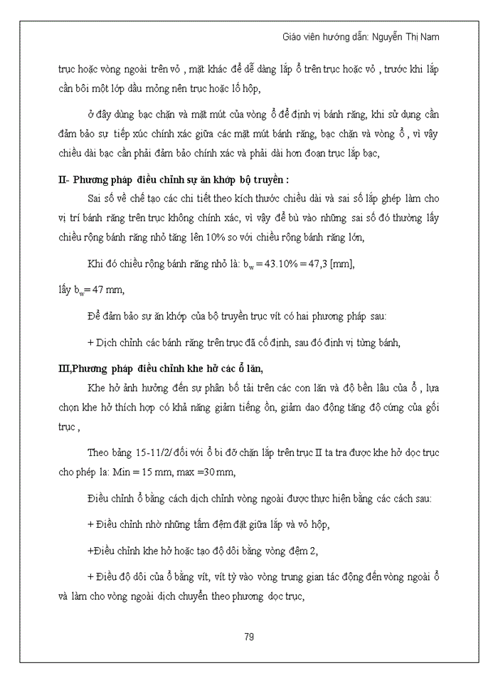 image for page Tính toán động học hệ dẫn động cơ khí