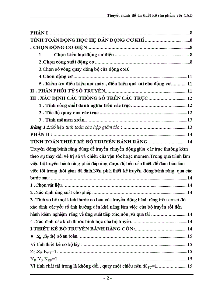 image for page Thuyết minh đồ án thiết kế sản phẩm với CAD