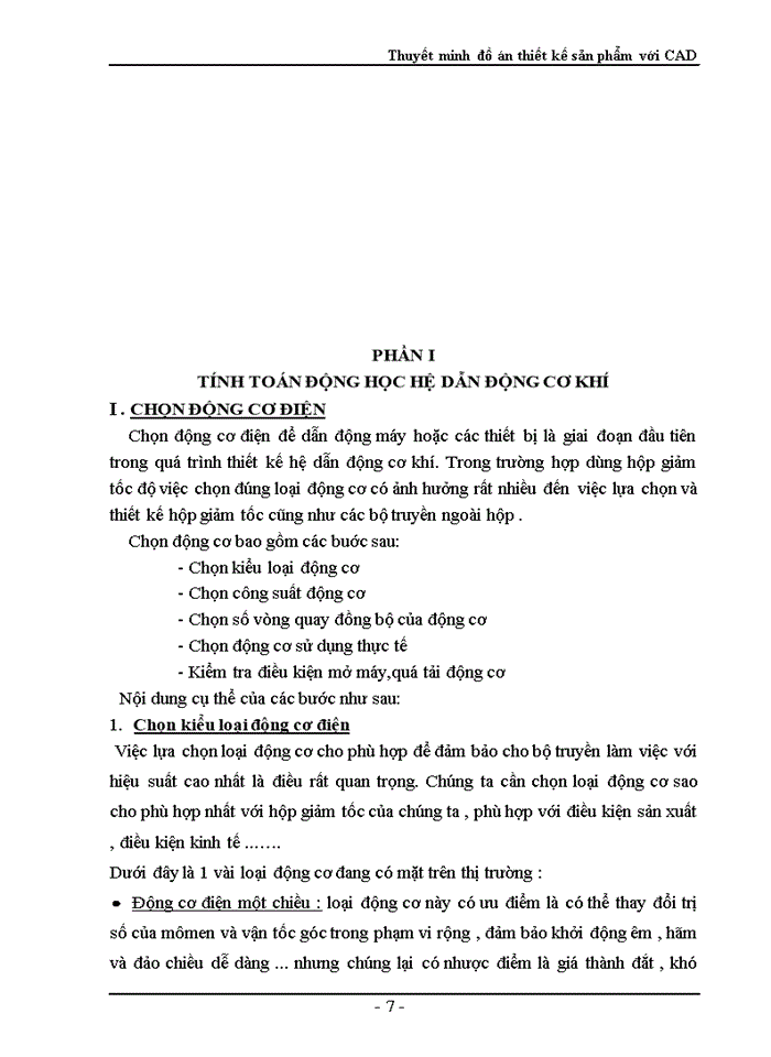 image for page Thuyết minh đồ án thiết kế sản phẩm với CAD