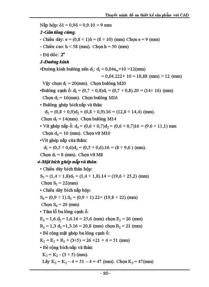 image for page Thuyết minh đồ án thiết kế sản phẩm với CAD