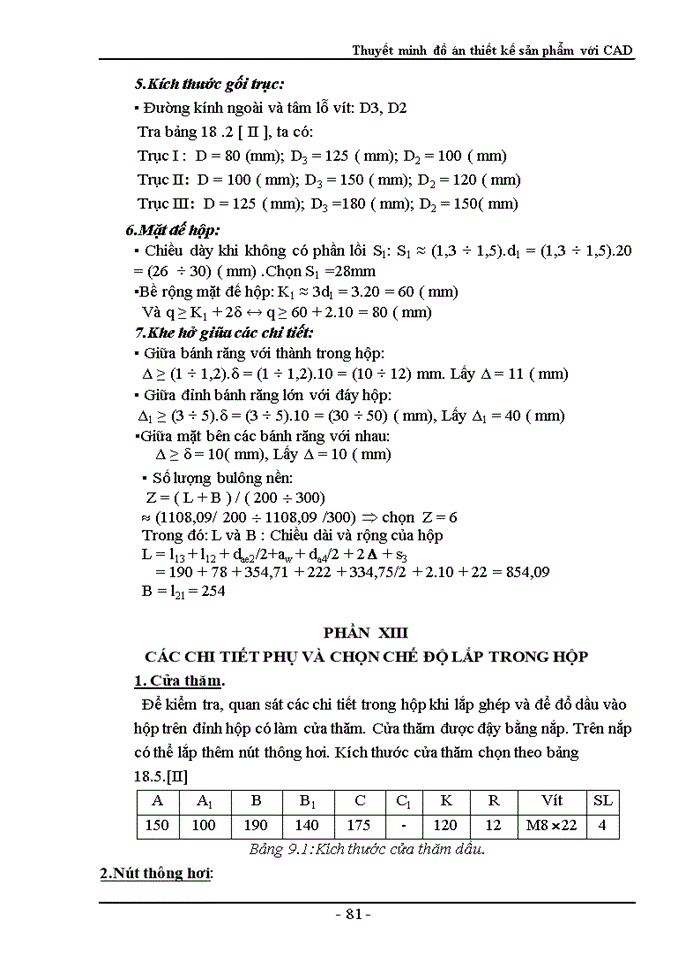 image for page Thuyết minh đồ án thiết kế sản phẩm với CAD