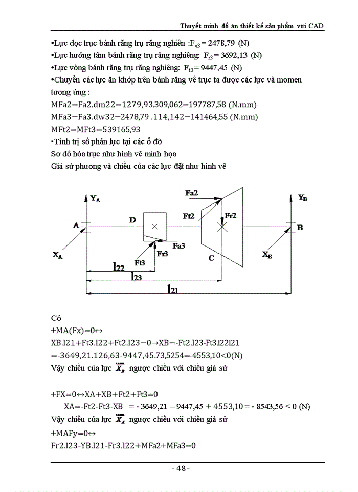 image for page Thuyết minh đồ án thiết kế sản phẩm với CAD phần 2