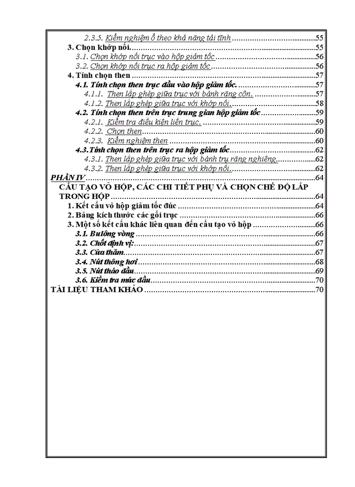 image for page Tính toán động học hệ dẫn động cơ khí