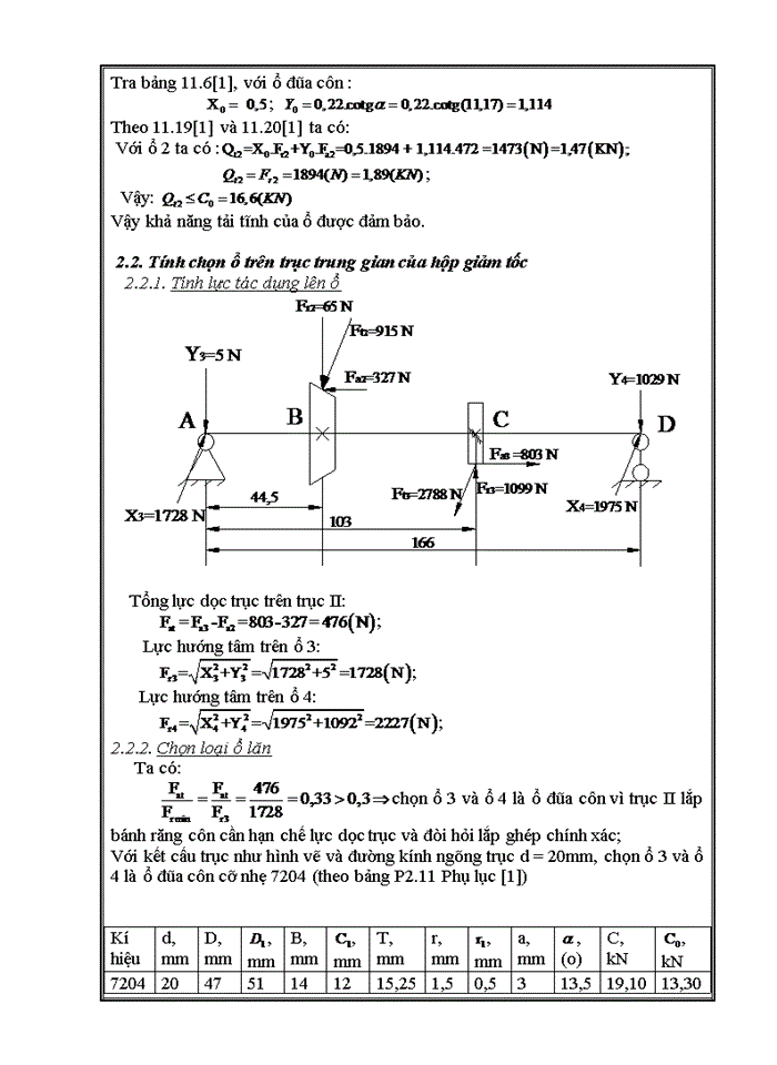 image for page Tính toán động học hệ dẫn động cơ khí