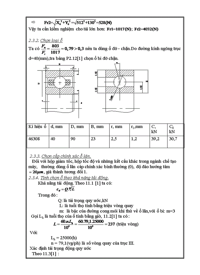 image for page Tính toán động học hệ dẫn động cơ khí