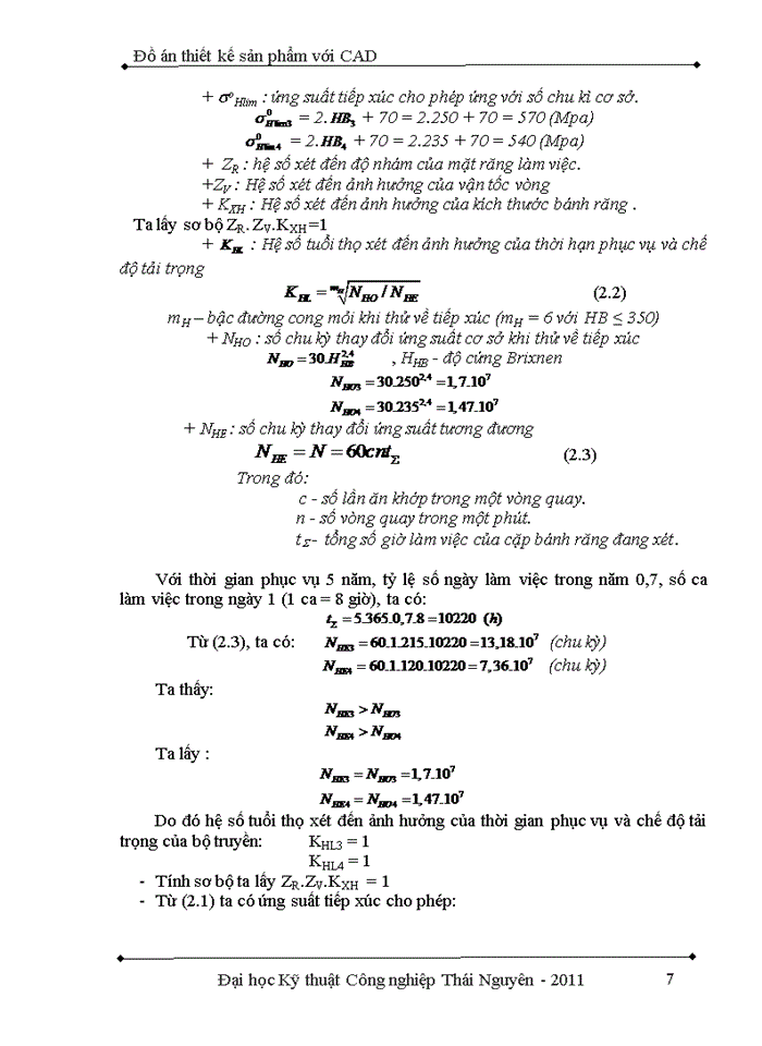 image for page Tính toán động học hệ dẫn động cơ khí
