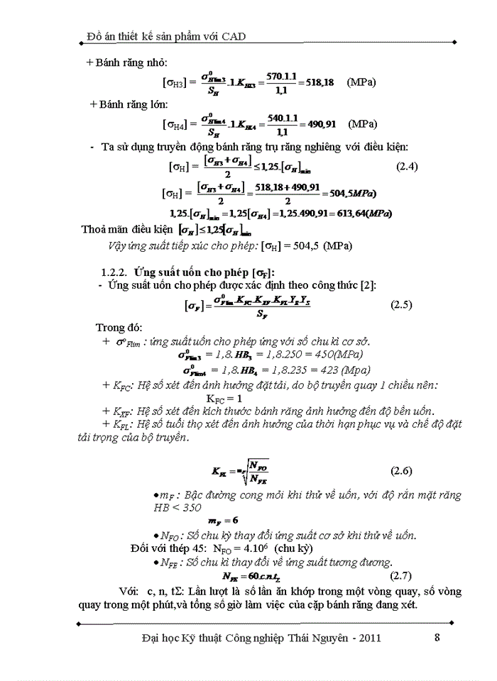 image for page Tính toán động học hệ dẫn động cơ khí