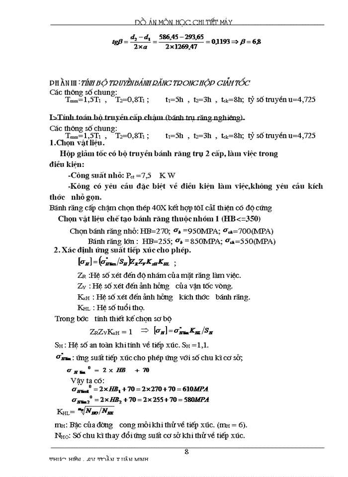 image for page Tính toán hệ dẫn động