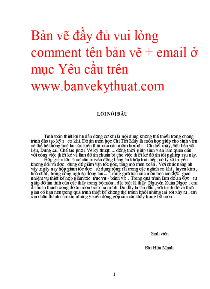 image for page Tính toán thiết kế hộp giảm tốc