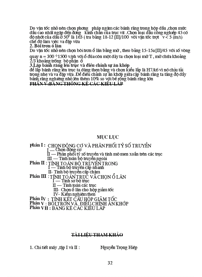 image for page Tính toán thiết kế hộp giảm tốc