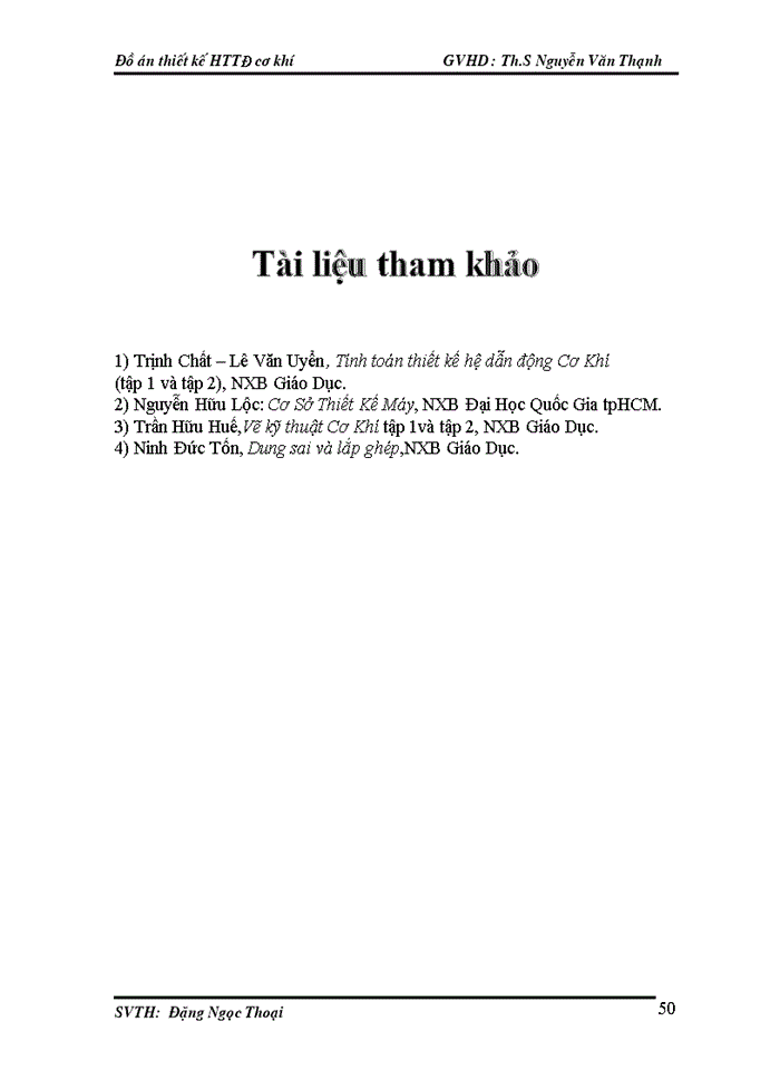 image for page Đồ án thiết kế HTTĐ cơ khí
