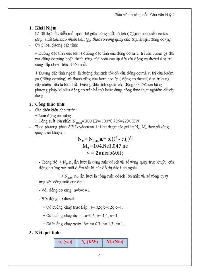 image for page Tính toán và xây dựng đồ thị động lực học của xe ZIL 114