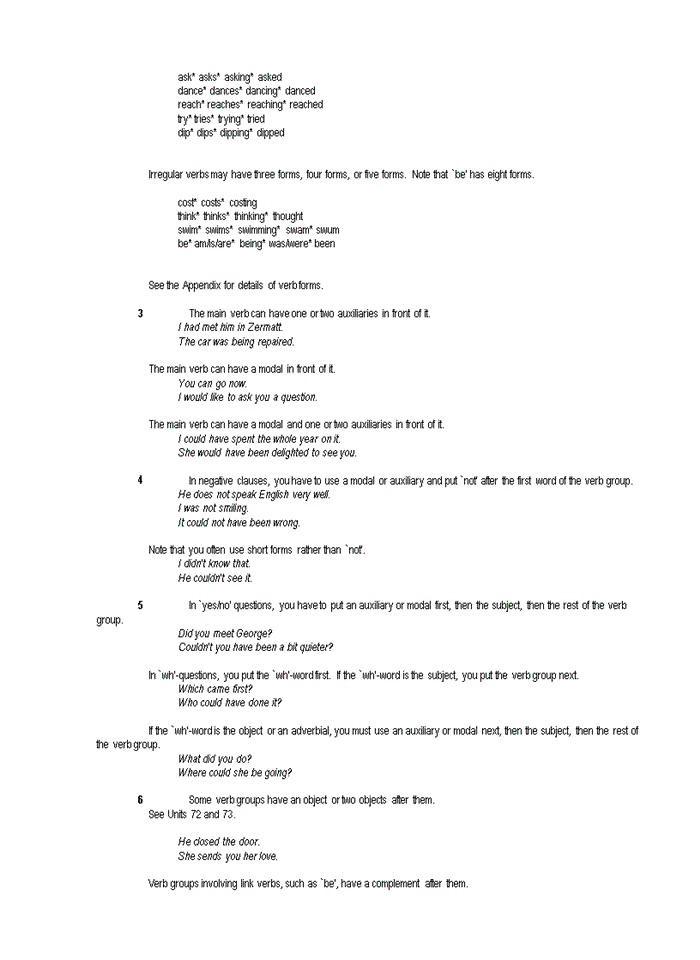 image for page Clause and sentence structure Main points
