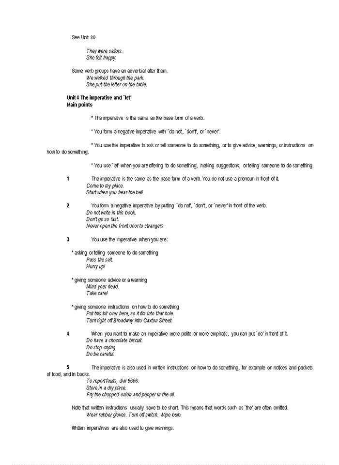 image for page Clause and sentence structure Main points
