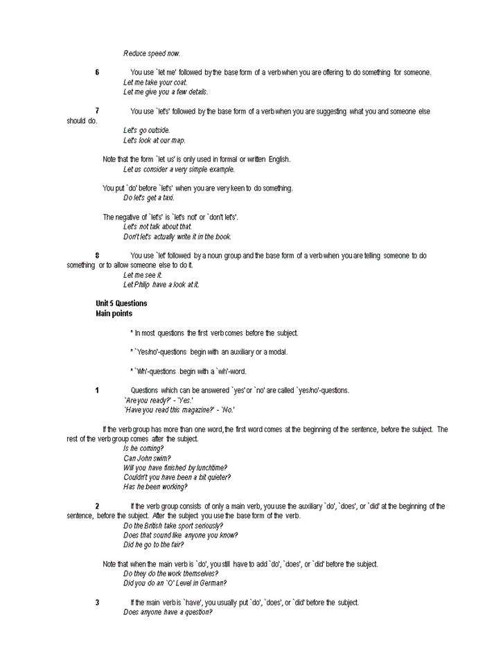image for page Clause and sentence structure Main points