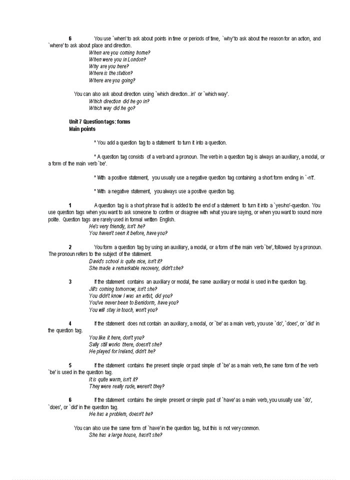 image for page Clause and sentence structure Main points