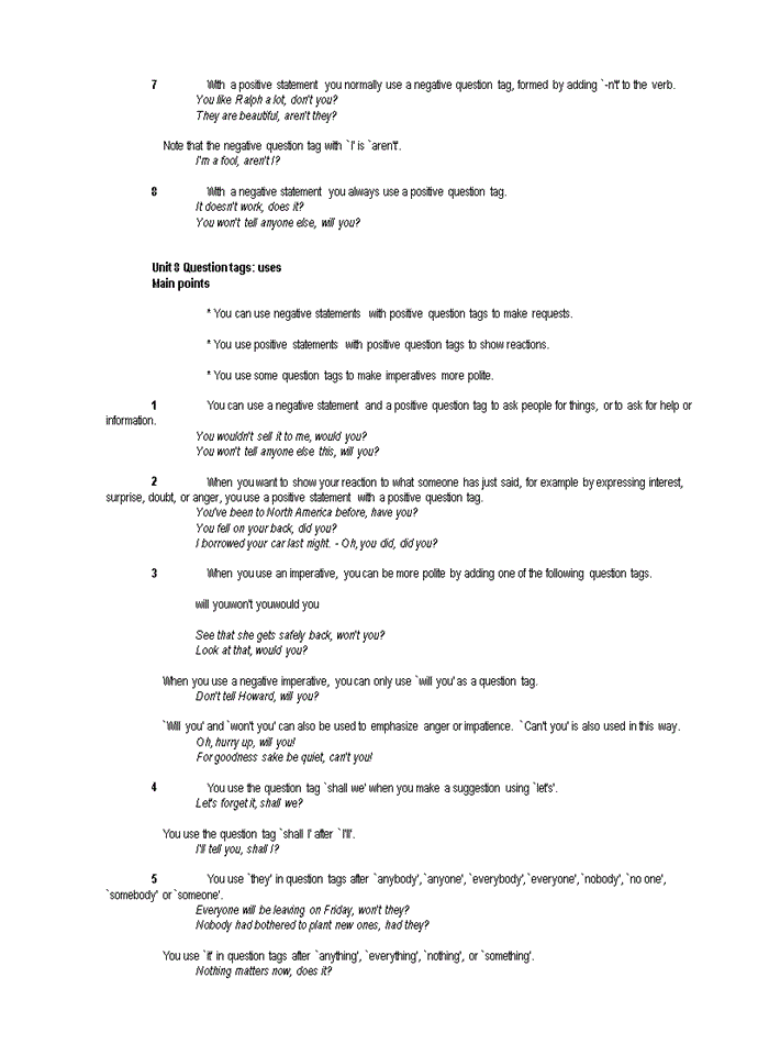 image for page Clause and sentence structure Main points